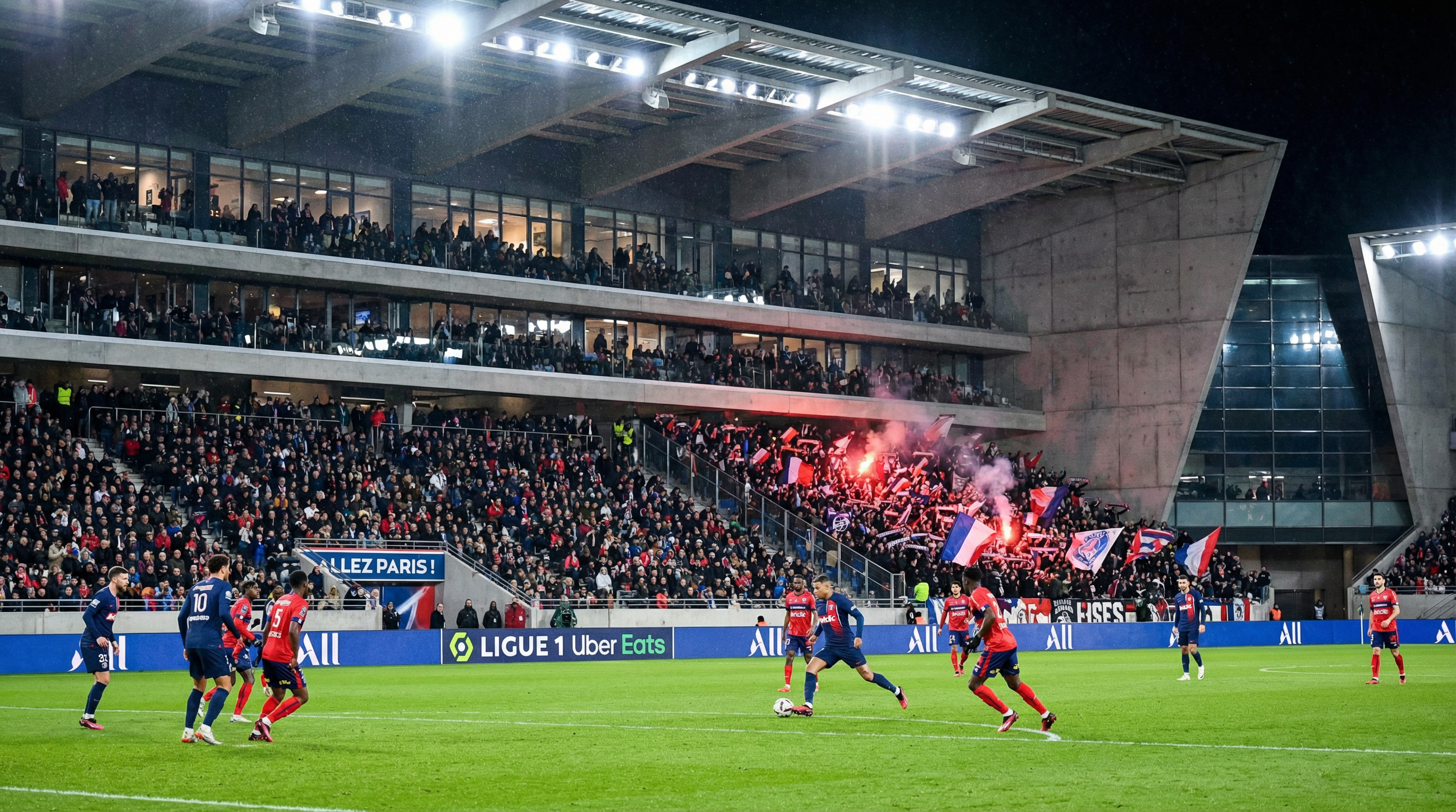 法甲联赛精彩比赛瞬间